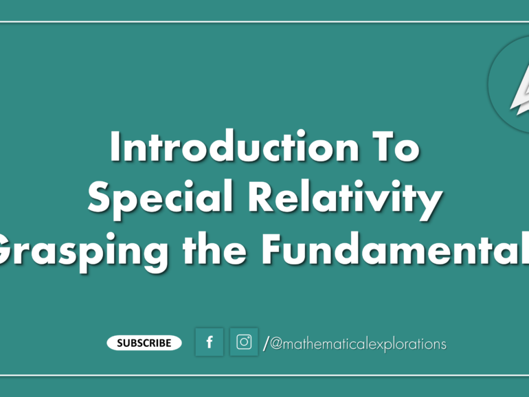 special relativity