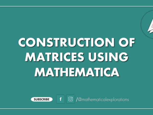 construction of matrices